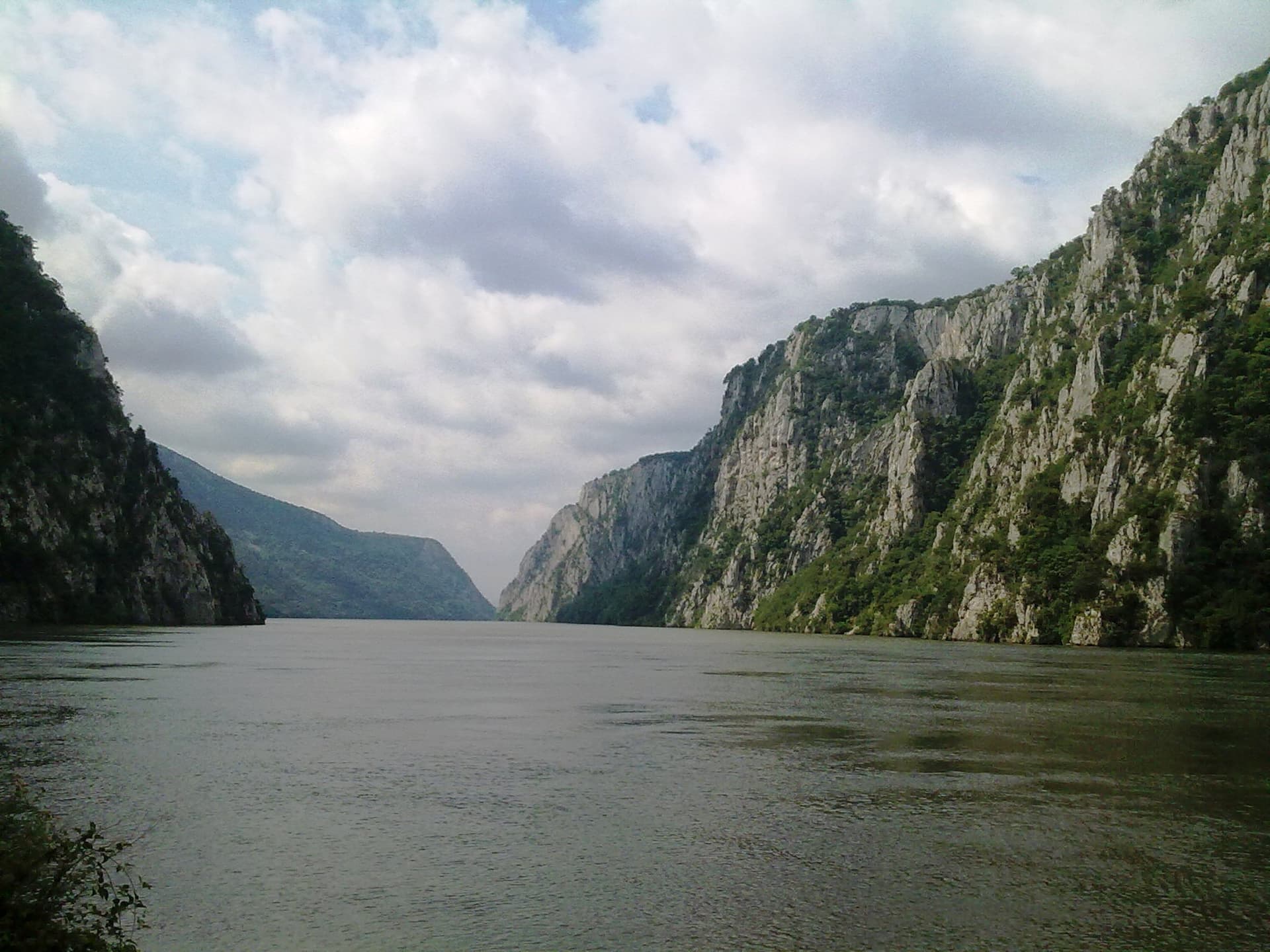 Kazán-szoros panoráma